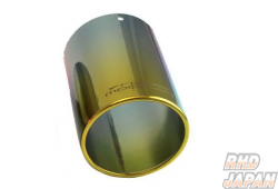 Rosso Modello Ti-C Option Parts Titanium Tail 93mm D X 90mm L Gold