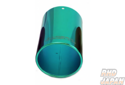 Rosso Modello Ti-C Option Parts Titanium Tail 93mm D X 90mm L Mint Green