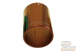 Rosso Modello Ti-C Option Parts Titanium Tail 93mm D X 90mm L Bronze Star