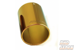Rosso Modello Ti-C Option Parts Titanium Tail 93mm D X 90mm L Light Orange