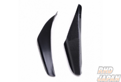 Leg Motorsport GT-A Series Club Sports Front Bumper Type Vision Option Carbon Canard Set - RX-8 SE3P