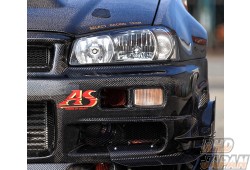 Auto Select Front Wide Fenders Full Carbon - BNR34