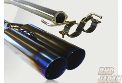 Reinhard #2 Dual Muffler Exhaust System Semi-Titanium Conform Type - S14 NA 06/96~