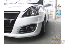 L'aunsport JWRC Custom New Swift Front Wide Fender Standard Bumper - Swift Sport ZC32S ZD72S