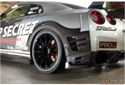 Top Secret Rear Wide Fender Set - R35