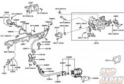 Toyota OEM Fuel Filter - JZA80 2JZGTE
