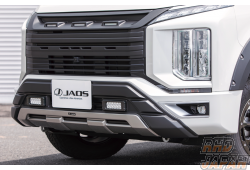 JAOS Front Bumper Guard Unpainted - Delica D:5 CV1W Kouki Model / After Minor Change