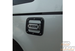 Roadhouse Fuel Lid Protector Black Frame D:5 Diesel Logo - Delica D:5 CV1W CV2W CV4W CV5W