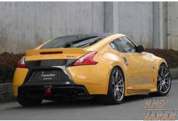 Fujimura Auto Rocket Dancer Rear Bumper Carbon Mix - Fairlady Z Z34