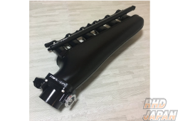 Nagahori Racing High Capacity Aluminium Surge Tank Kit 90mm Throttle All Black - 2JZ-GE