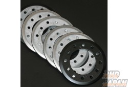 HKB Sports Aluminum Change Boss Spacer - Black/Silver