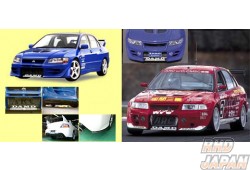 DAMD Front Under Panel Diffuser FRP - Evolution VI CP9A