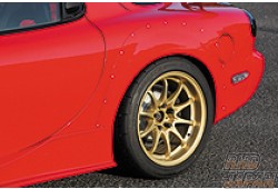 Pan Speed Rear Over Fenders - FD3S
