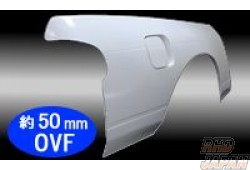 M-Sports Rear Fenders 50mm - S13