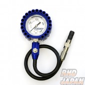Rays Tire Pressure Air Gauge R-RAG60 - Blue