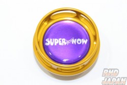 Super Now Super Light Oil Filler Cap - Gold Mazda M35/M36 X P4.0