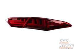 Valenti Jewel LED Tail Lamp Revo Set Red Lens / Black - Camry AXVH70 AXVH75