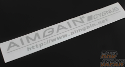 Aimgain Brand Sticker - Cygnus Silver