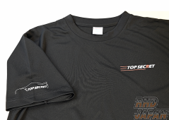 Top Secret TS Dry Mesh T-Shirt Black - XL