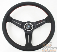 NARDI Steering Wheel Sports Type Rally 340mm - 2023 Limited Edition Red Logo Model
