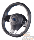 DAMD Sports Steering Wheel Black Leather Blue Stitch SS360-RX - VMG VM4 VAB VAG
