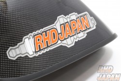 RHDJapan Official Sticker - Plug Mark Metallic Silver Satin