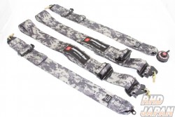 HPI 4-Point Competition Gear Racing Harness Seat Belt - Desert Camouflage Right
