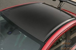 Sun Line Racing Dry Carbon Roof Cover - Lancer Evolution X CZ4A