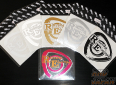 R-Magic Racing Energy Rotor Sticker - White Relective
