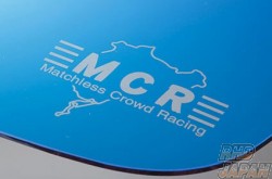 MCR Matchless Crowd Racing Blue Wide Mirror Set - BNR34 R34