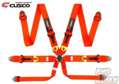 Cusco Seat Belt Racing Harness - 6-Point Red