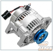 ARD Low Resistance High Output Alternator Blue Aluminum Pulley - JA11 From 150001