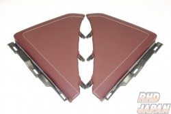 Grazio & Co Center Knee Pad Set Bordeaux Exclusive Leather Interior - BRZ ZC6 86 ZN6