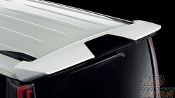 Modellista Rear Spoiler Luxury White Pearl Crystal Shine Glass Flake - ZWR80G