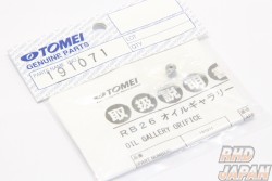 Tomei Oil Gallery Orifice - RB26 RB25 RB20