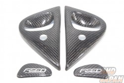 FEED Twill Carbon Fiber Door Handle Covers - FD3S