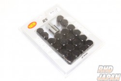 Work Wheels Japan RS Lock Type Lug Nuts Set M12x1.5 - Black