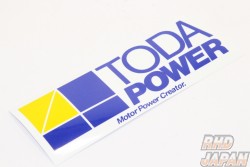 Toda Racing Toda Power Sticker - Blue