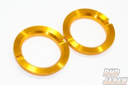 KYO-EI Gold Flange Hub Centric Ring Set - Outer 73mm 64mm