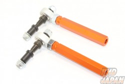 WAS DUPLICATE Super Now Tie Rod End Set Orange 3pc Pillow Ball - AE86