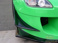 Uras Front Bumper Canard Set FRP Type GT - FD3S