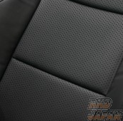 Superior Auto Creative Perforate Version Seat Cover Rear Red Side Stitch - RPS13 Kouki