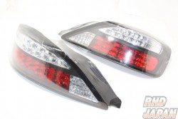D-Max LED Tail Light Set Black LED Winker - S15