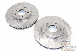 Project Mu SCR Pure Plus 6 Front Brake Rotors Non-Paint Coated - CA4A CJ4A