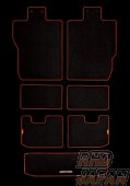 Mugen Sports Luggage Mat Black Red without Slide Sheet - JF1 JF2