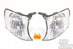 D-Max Front Crystal Corner Lamp Clear Lens - JZX100 Chaser
