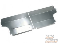 Okuyama Carbing Rear Bulk Head Plate Silver - CN9A CP9A