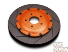Biot Gout Brake Rotor Set Front Orange Drilled Ver 1 - RX-8 SE3P