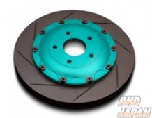 Biot Gout Brake Rotor Set Front Light Green Drilled Ver 1 - GRS210 GRS211 GRS214 AWS210 AWS210