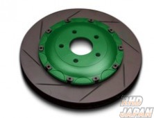 Biot Gout Brake Rotor Set Front Floating Type Green Non-Brembo Drilled Ver 1 - CPV35 PV35 
